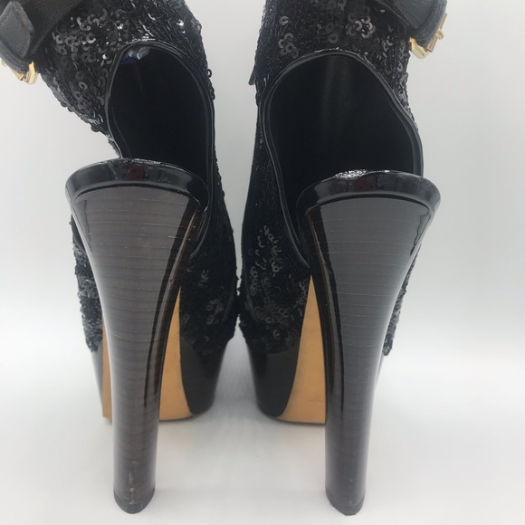 Louis Vuitton Runway Peep Toe Platform Ankle Boots - Picture 10 of 16